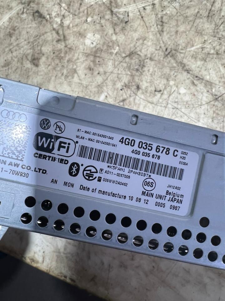 Audi A6 A7 4G Multimedia Steuergerät 4G0035678C – Bild 6