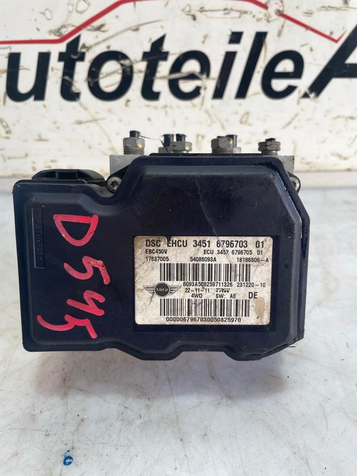 Mini Countryman R60 ABS Block Hydraulikpumpe Steuergerät 6796703 – Bild 2
