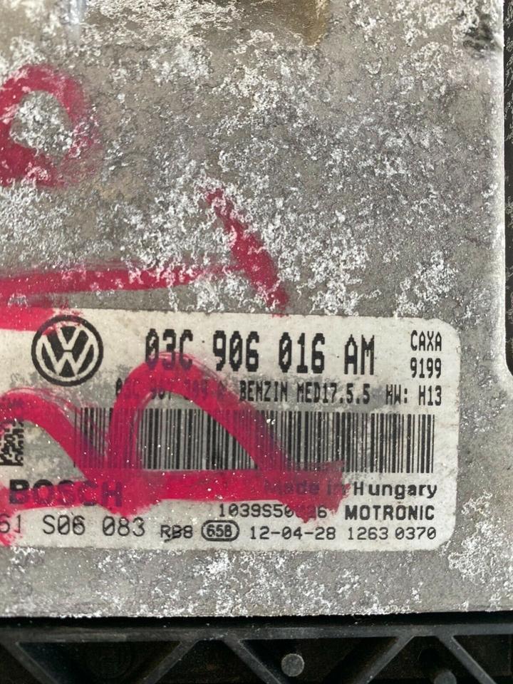 VW Golf 6 1.4 TSI 122 PS Motorsteuergerät Steuergerät 03C906016AM – Bild 3
