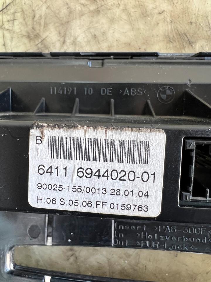 BMW 5er E60 E61 Klimabedienteil Bedienteil Heizungsregler 6944020 – Bild 4