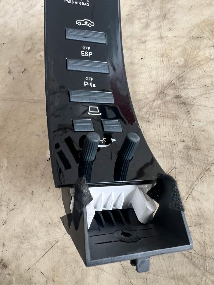 Mercedes W221 Schalterleiste ESP Park Assist Schalter A2218701558 – Bild 3