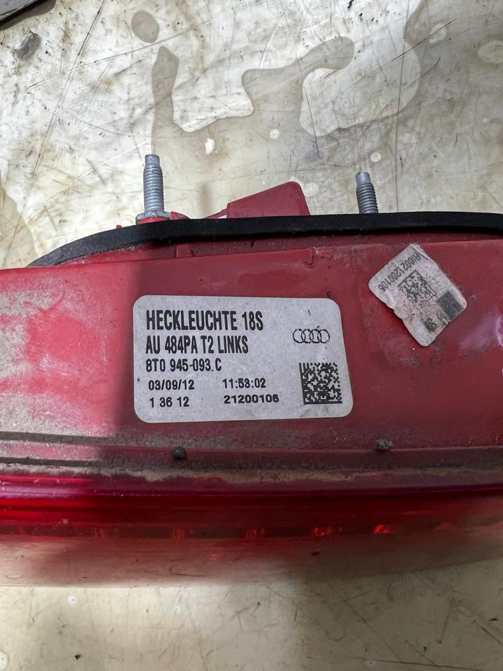 Audi A5 8T Facelift Rückleuchte Heckleuchte Innenleuchte Hinten – Bild 14