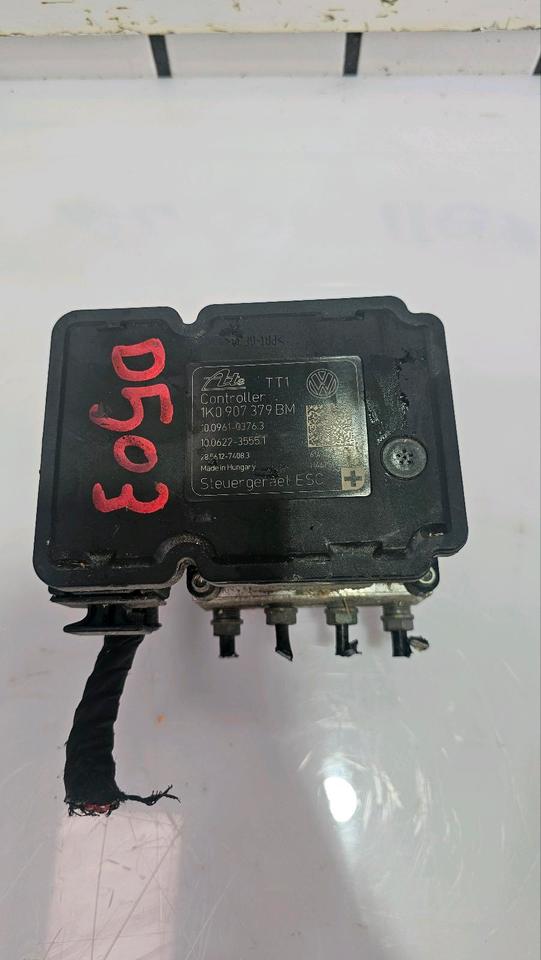 VW Audi Golf 6 A3 8P ABS Steuergerät Hydraulikblock 1K0907379BM – Bild 2