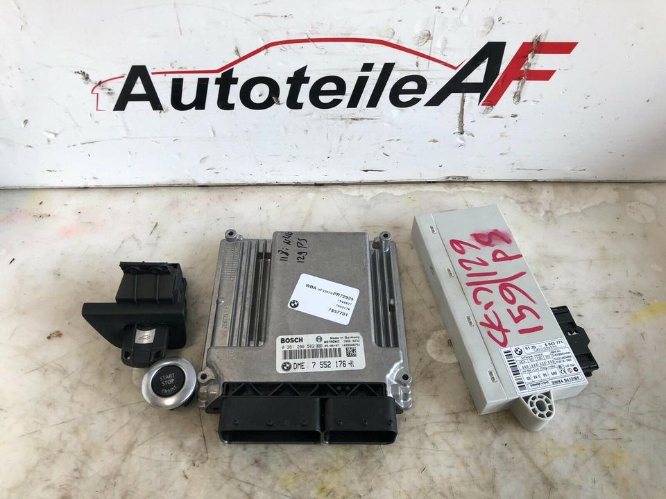 Bmw 1er 3er E87 E90 129PS N46 Motorsteuergerät 7552176