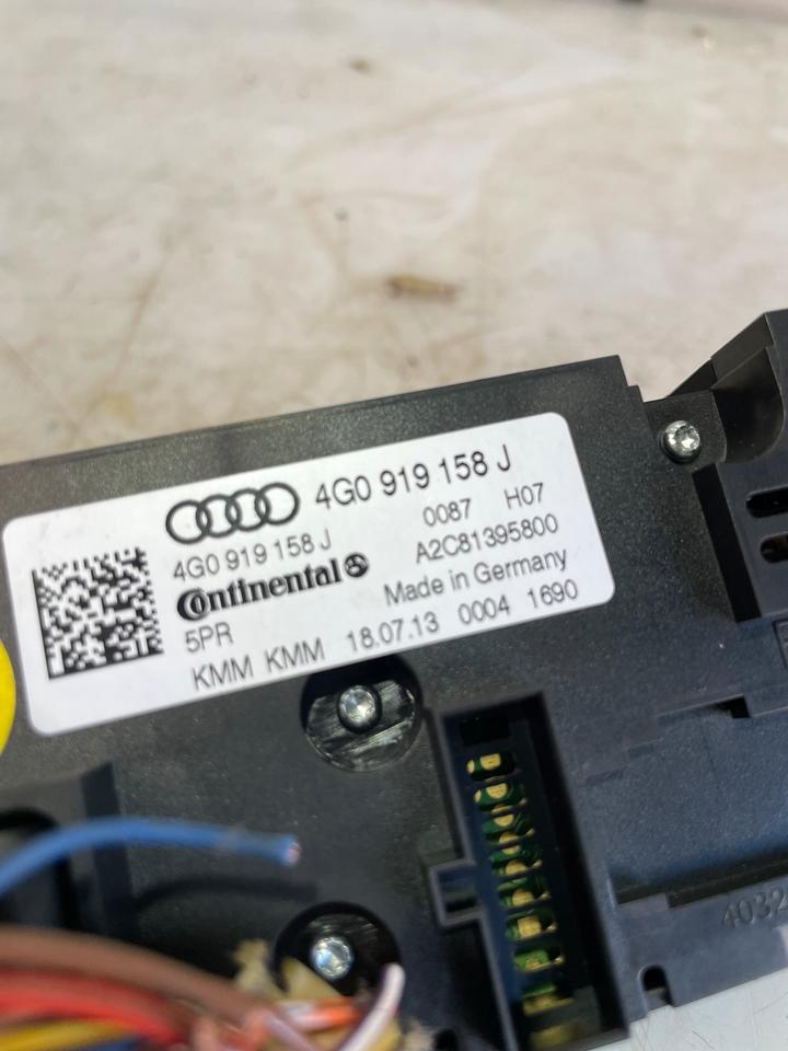 Audi A6 4G C7 Sitzheizung Klimabedienteil Bedienteil 4G0919158J – Bild 8