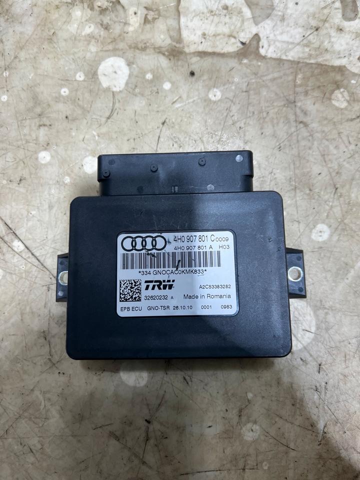 Audi A8 4H Parkbremse Feststellbremse Steuergerät 4H0907801C – Bild 2