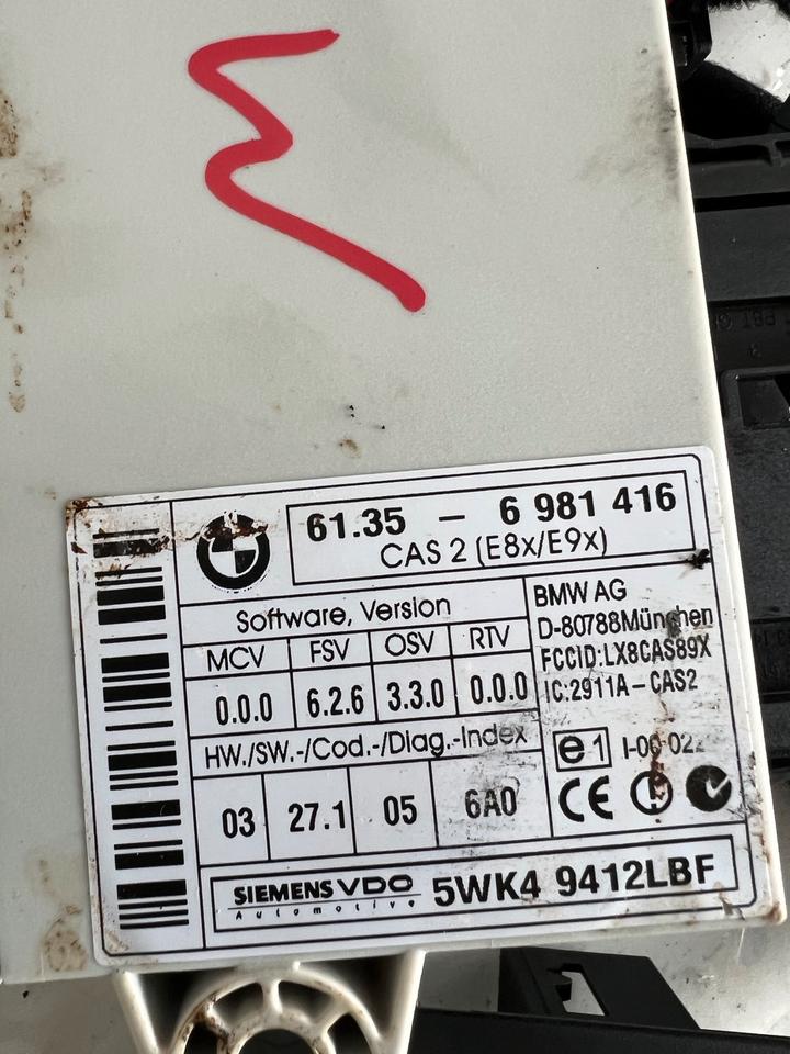 BMW 6er E63 E64 Steuergerät Set – Bild 5