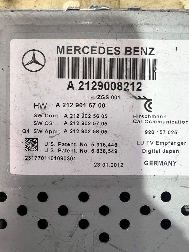 Mercedes W221 W212 Turnerbox Digital Audio A2129008212 – Bild 3