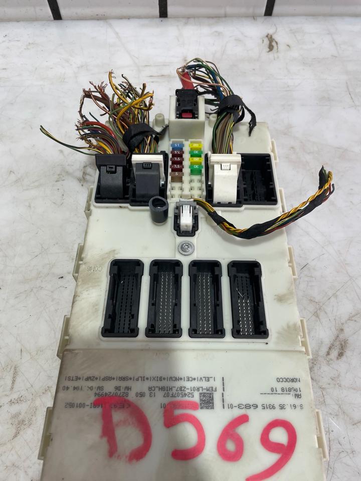 BMW 3er F30 F31 Komfortsteuergerät Steuergerät FEM 9315683 – Bild 2