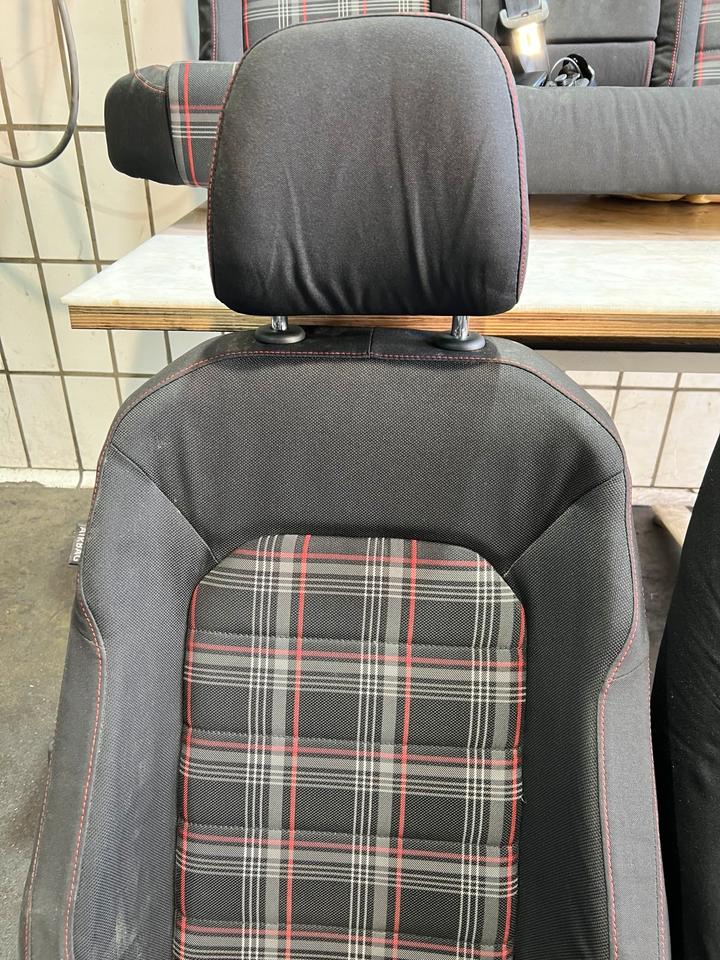 VW Golf 7 VII GTI Sitze Sportsitze Rücksitzbank Innenausstattung – Bild 3