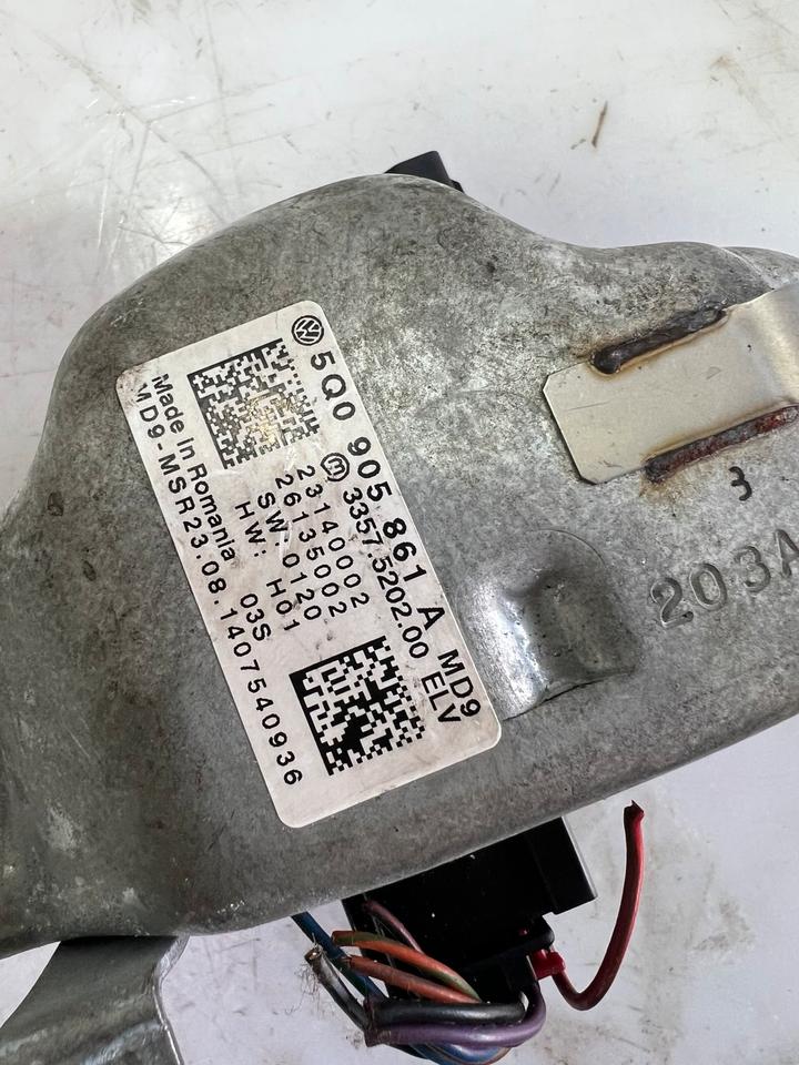 VW Golf 7 VII Lenkradschloss Lenksäule Steuergerät 5Q0905861A – Bild 3