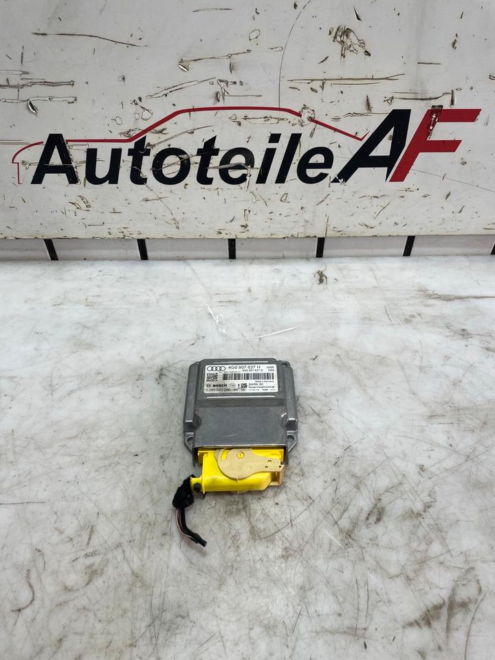 Audi A6 4G Steuergerät Airbagsteuergerät Modul 4G0907637H