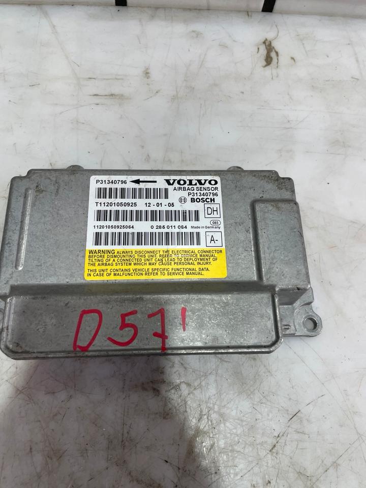 Volvo V60 Steuergerät Airbagsteuergerät Modul 31340796 – Bild 2