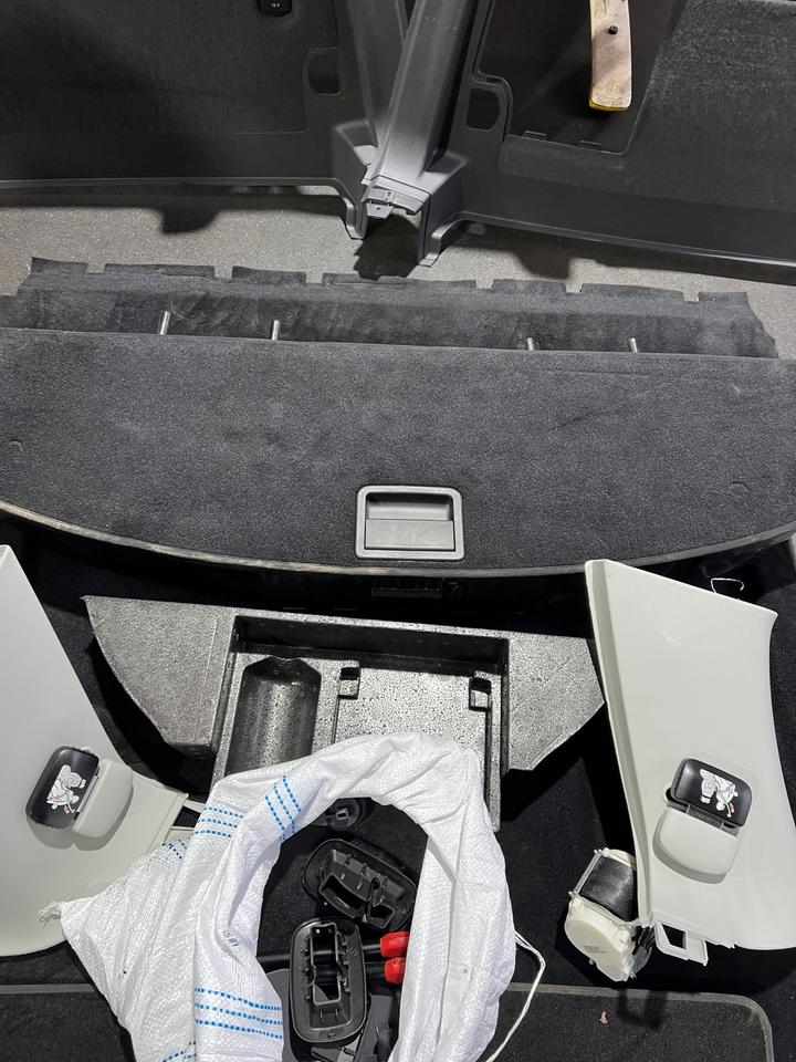 VW Touran 1T3 GP2 3.Reihe 3 Sitzreihe Rücksitzbank Sitze Hinten – Bild 5