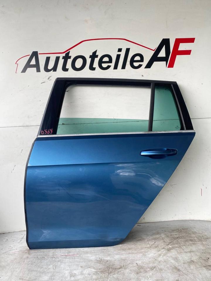VW Golf 7 VII Variant Tür Hinten Links Komplett LA5J