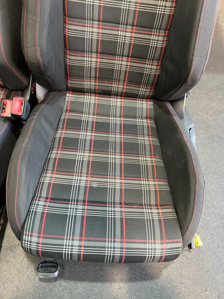 VW Golf 7 VII GTI Sitze Sportsitze Rücksitzbank Innenausstattung – Bild 7