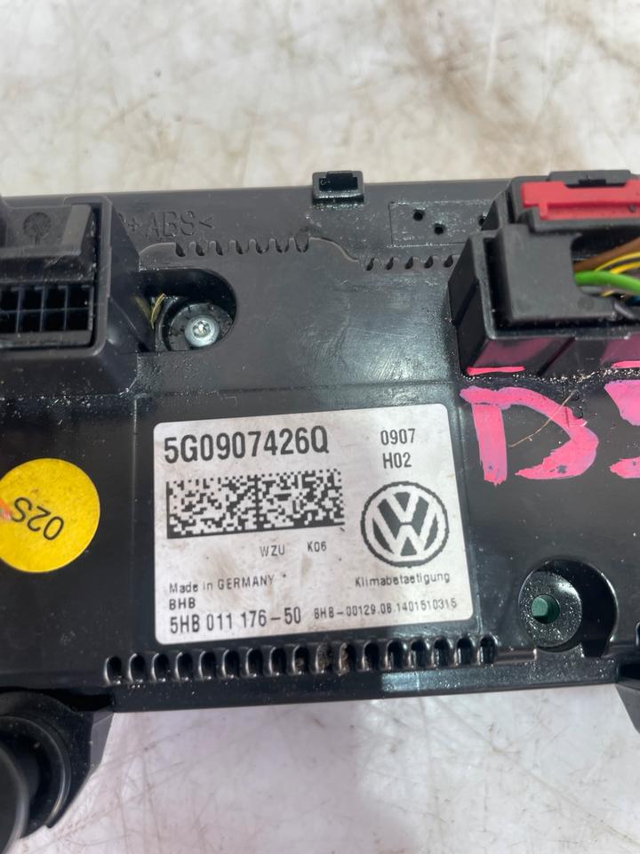 VW Golf 7 VII Sitzheizung Klimabedienteil Bedienteil 5G0907426Q – Bild 7