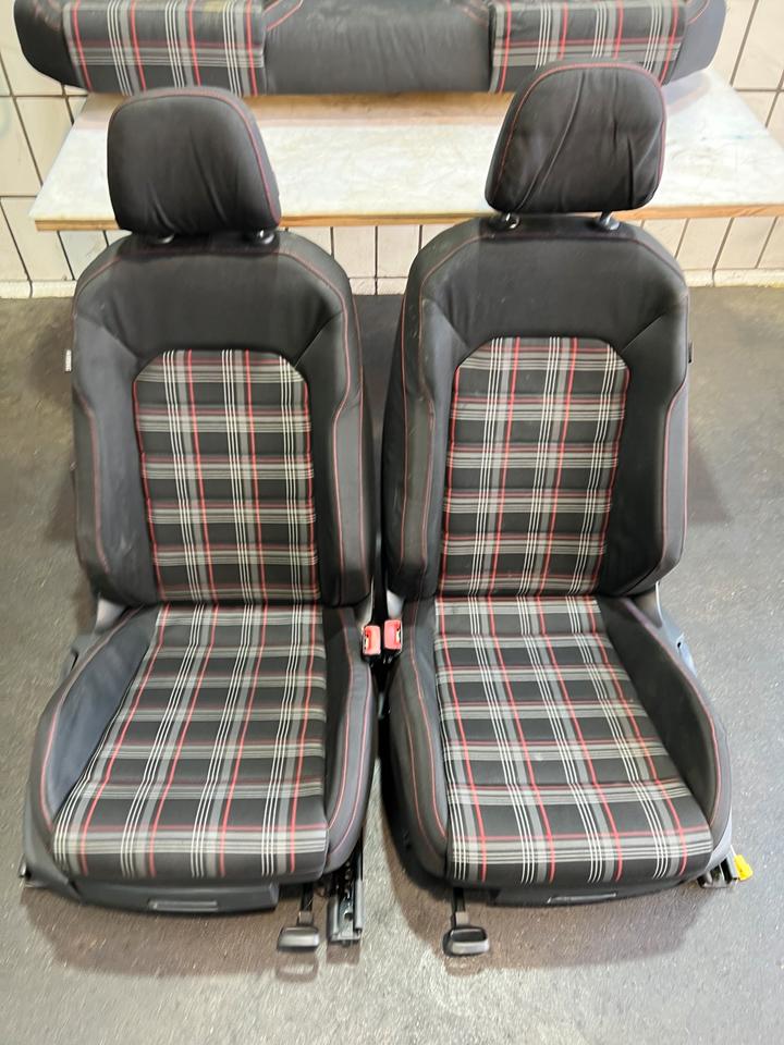 VW Golf 7 VII GTI Sitze Sportsitze Rücksitzbank Innenausstattung – Bild 2