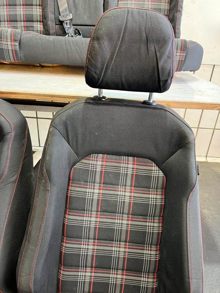 VW Golf 7 VII GTI Sitze Sportsitze Rücksitzbank Innenausstattung – Bild 6