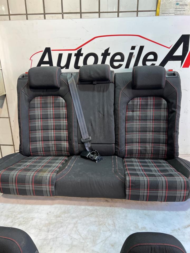 VW Golf 7 VII GTI Sitze Sportsitze Rücksitzbank Innenausstattung – Bild 8