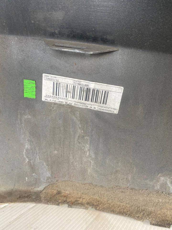 BMW 5er F10 Limousine Heckschürze Stoßstange Hinten 354 – Bild 17