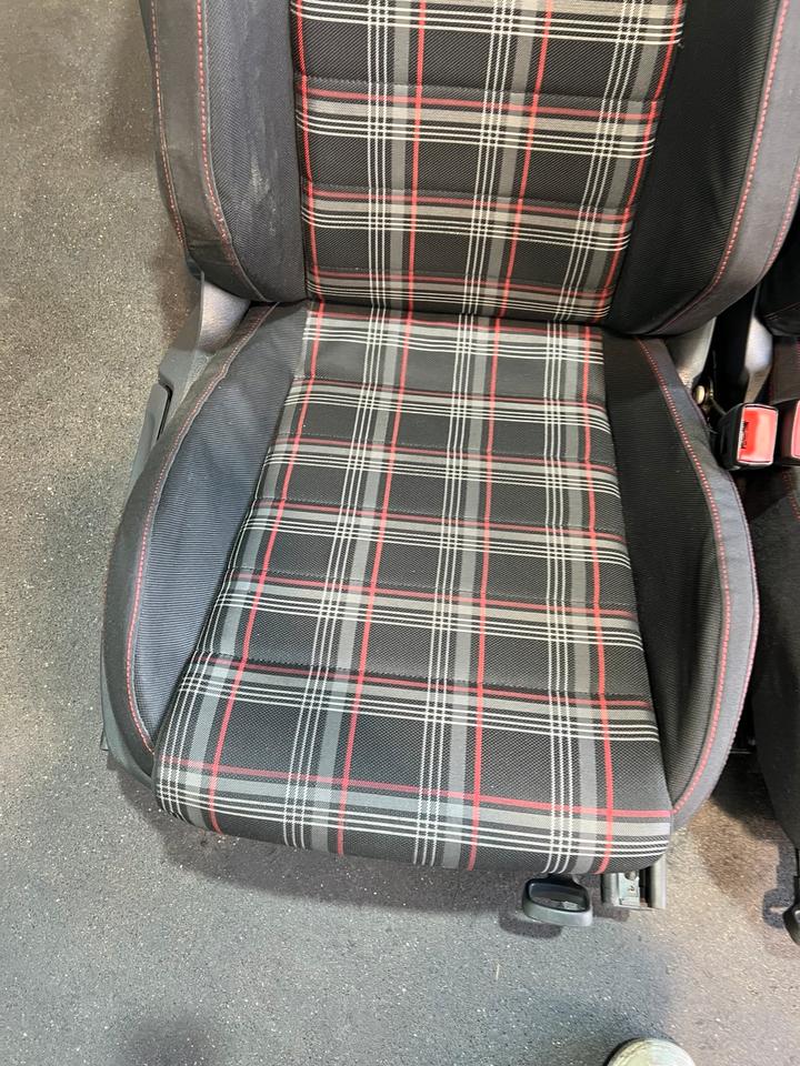 VW Golf 7 VII GTI Sitze Sportsitze Rücksitzbank Innenausstattung – Bild 5