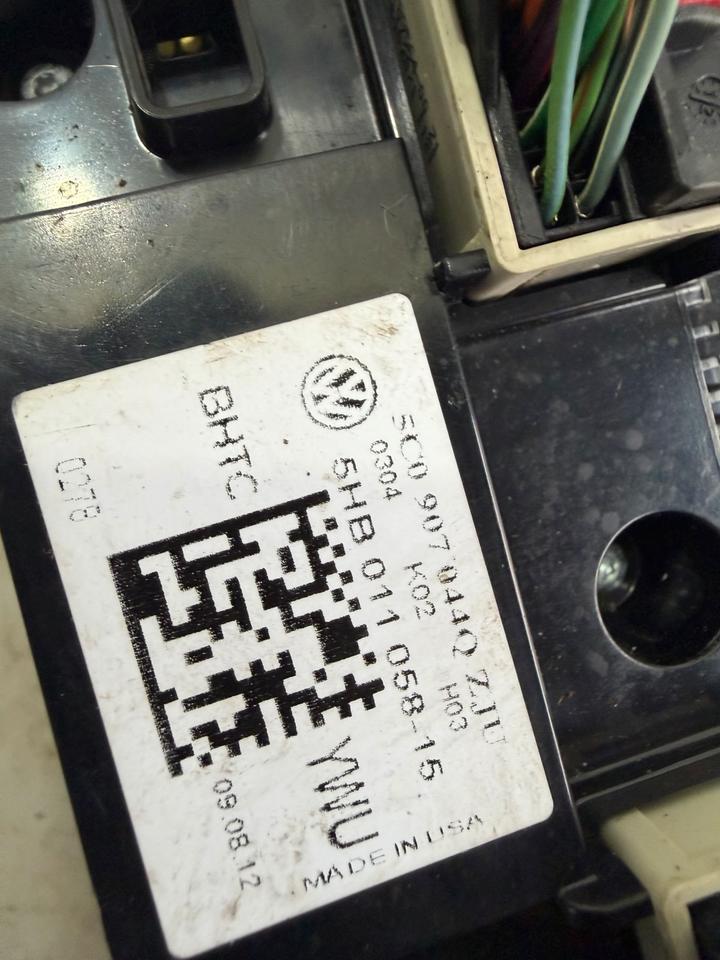 VW Beetle 5C Klima Bedienteil Bedieneinheit 5C0907044Q – Bild 6