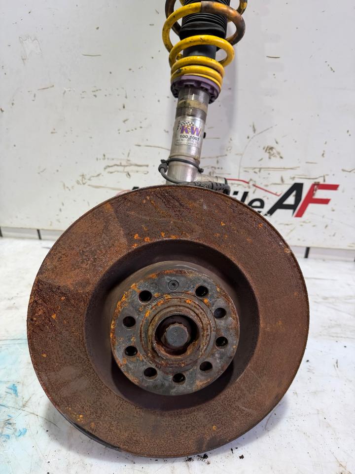 VW Passat B6 3C CC Achsschenkel Radnabe Achse Träger Vorne – Bild 12