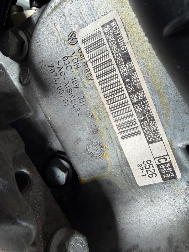 VW Touran 1T2 1T3 1.4 TSI 103 kW 140 PS CAV CAVC Motor KOMPLETT – Bild 6