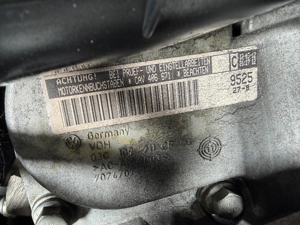 VW Golf 6 Tiguan Scirocco 1.4 TSI 160 PS CAV CAVD Motor KOMPLETT – Bild 5