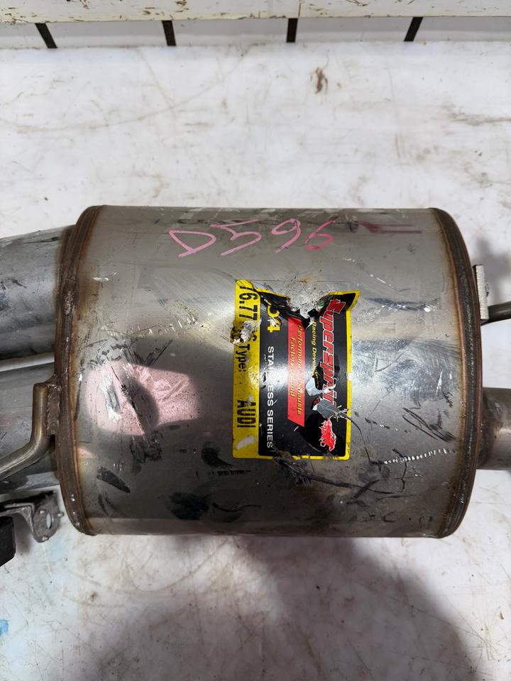 Audi A4 B8 8T A5 8T 2.0 TFSI Endschalldämpfer Auspuff Hinten – Bild 2