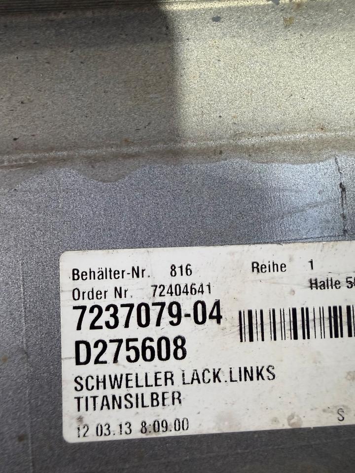 BMW 5er F10 F11 Seitenschweller Schweller Links Rechts 354 – Bild 17