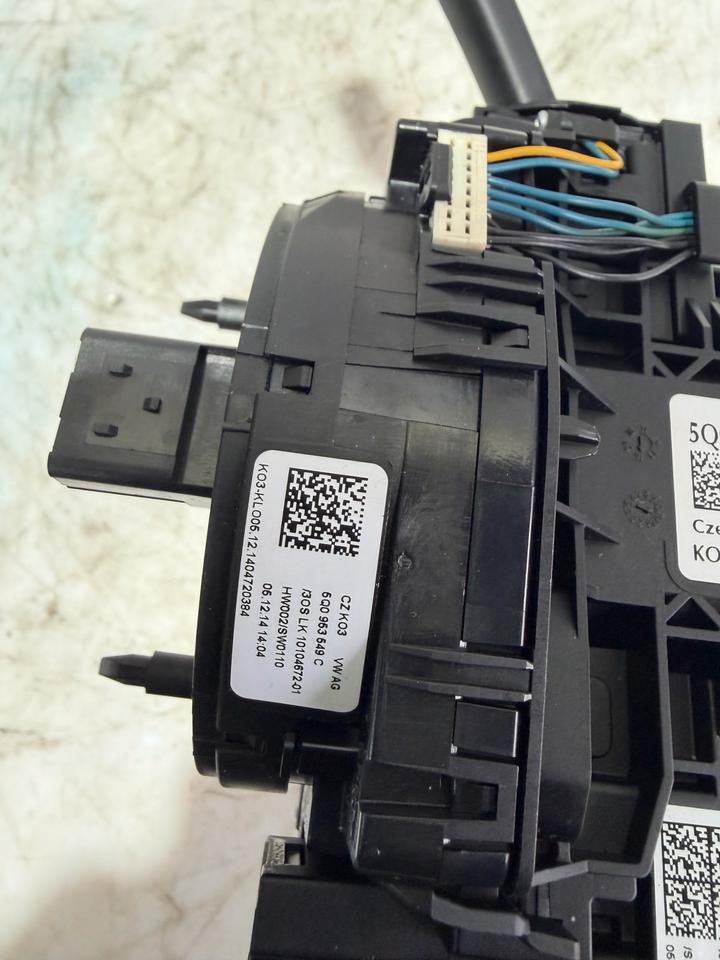 VW Golf 7 VII Schaltzentrum Lenkstock Schleifring 5Q0953507EC – Bild 7
