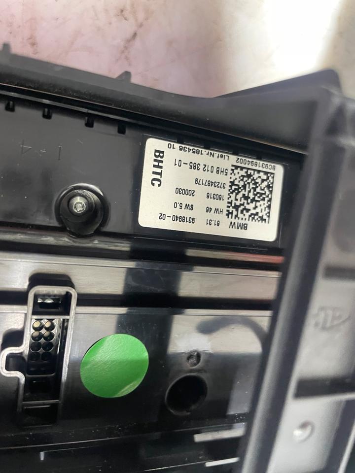 Mini Clubman F55 F56 Mittelkonsole Bedienteil Klimaanlge 9318940 – Bild 9