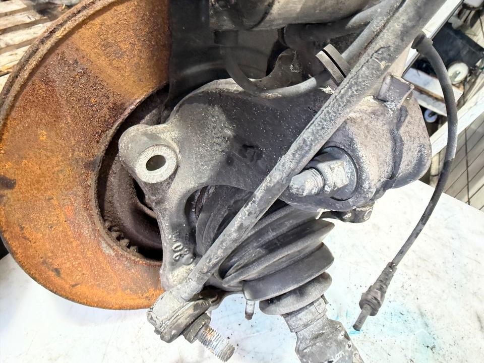 VW Passat B6 3C CC Achsschenkel Radnabe Achse Träger Vorne – Bild 9