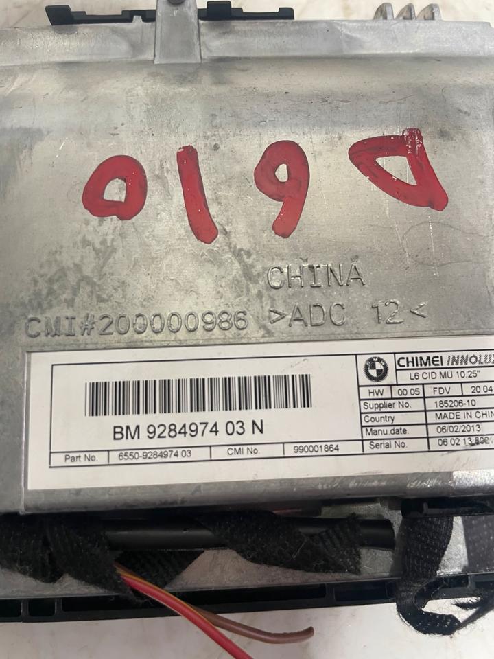 BMW 5er F10 F11 Monitor Display Bildschirm 9284974 – Bild 7