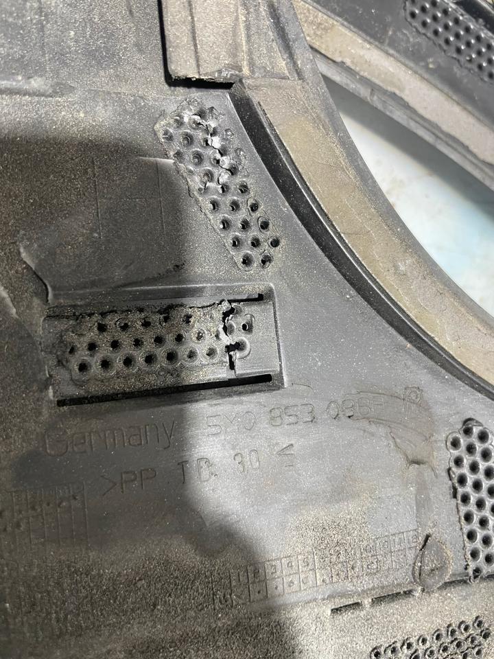 VW Golf 5 V Plus Radlauf Verkleidung Vorne Hinten 5M0853086 – Bild 11