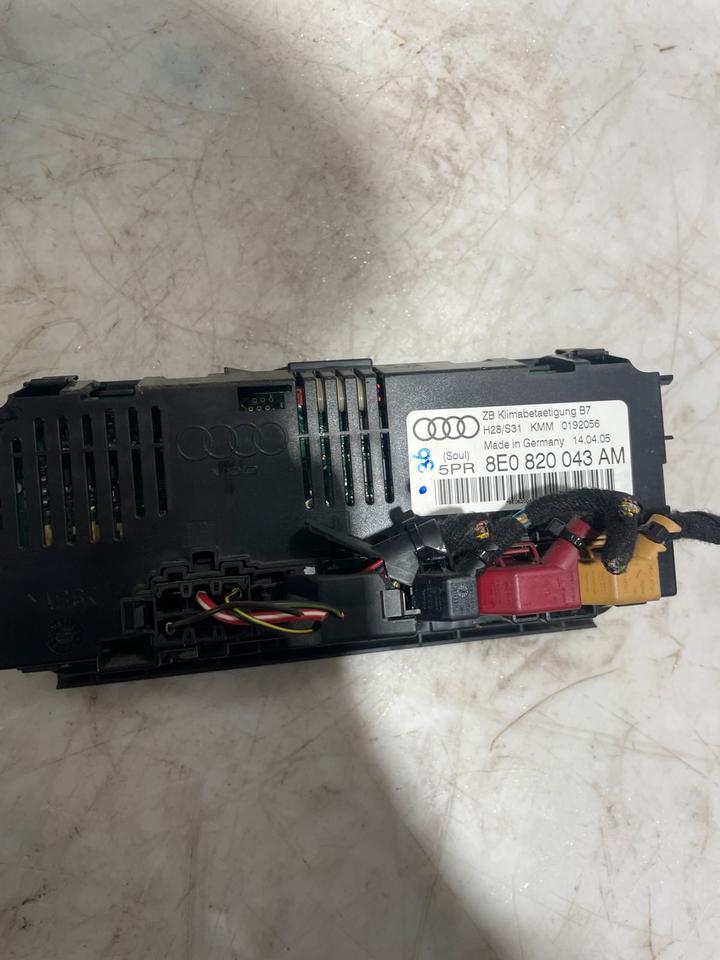 Audi A4 B7 8E Sitzheizung Klimabedienteil Bedienteil 8E0820043AM – Bild 7