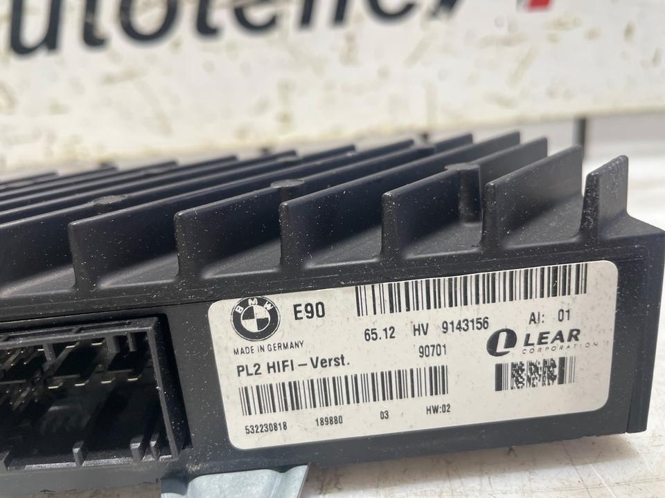 BMW 3er E90 E91 Steuergerät Verstärker Radio 9143156 – Bild 3