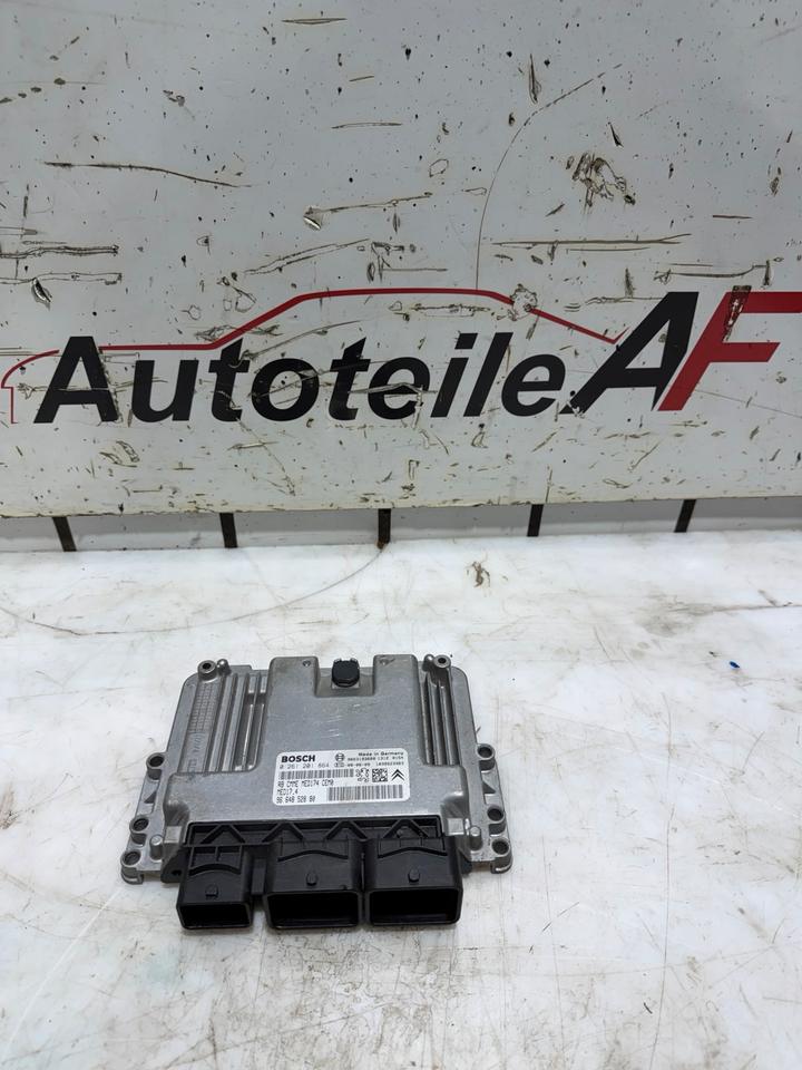 Peugeot 308 I T7 Motorsteuergerät Steuergerät 9664852880