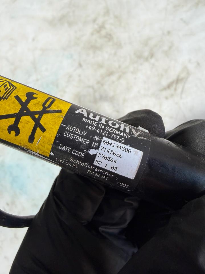 Mini Cooper R50 R52 R53 Sicherheitsgurt Gurt Vorne 188671 7143626 – Bild 11