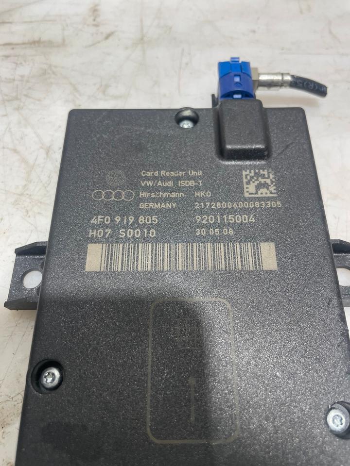 Audi A6 4F C6 Steuergerät Chipkartenleser 4F0919805 – Bild 3
