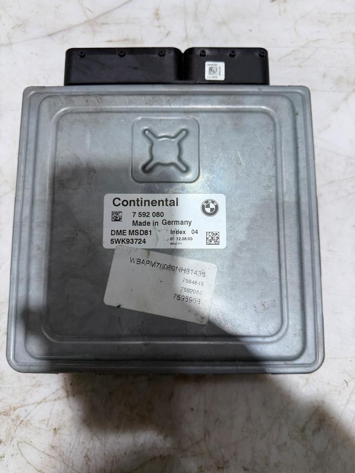 BMW 3er 5er E90 E91 E60 E61 Motorsteuergerät Steuergerät 7592080 – Bild 2
