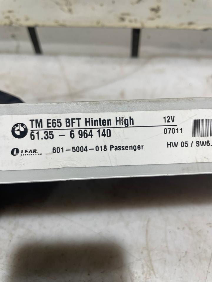 BMW 7er E65 E66 Steuergerät Tür Hinten Rechts 6964140 – Bild 3
