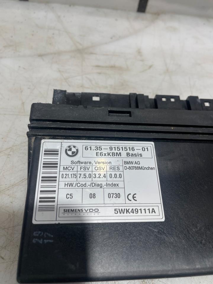 BMW 5er E60 E61 Komfortsteuergerät Steuergerät 9151516 – Bild 3
