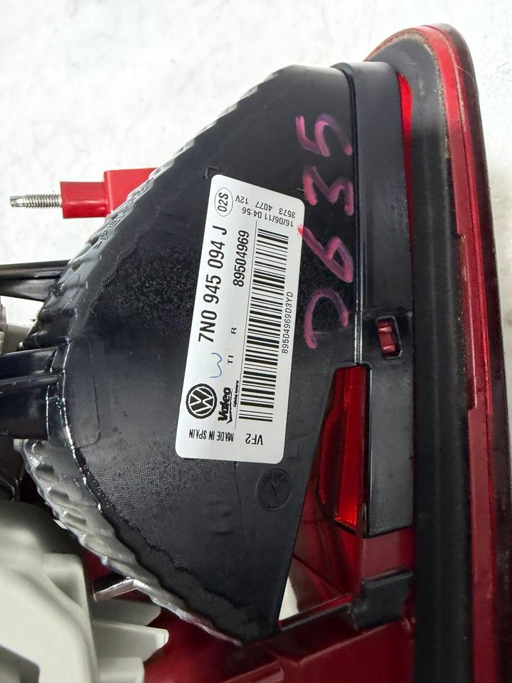 VW Sharan 7N Heckleuchte Rückleuchte Leuchte Hinten Rechts Links – Bild 15