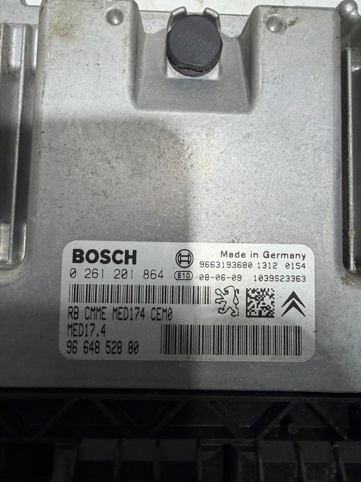 Peugeot 308 I T7 Motorsteuergerät Steuergerät 9664852880 – Bild 2