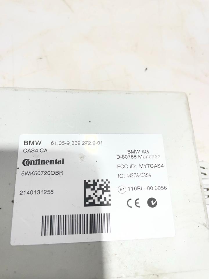 BMW 6er F06 F12 F13 CAS 4 Steuergerät Wegfahrsperre 9339272 – Bild 3