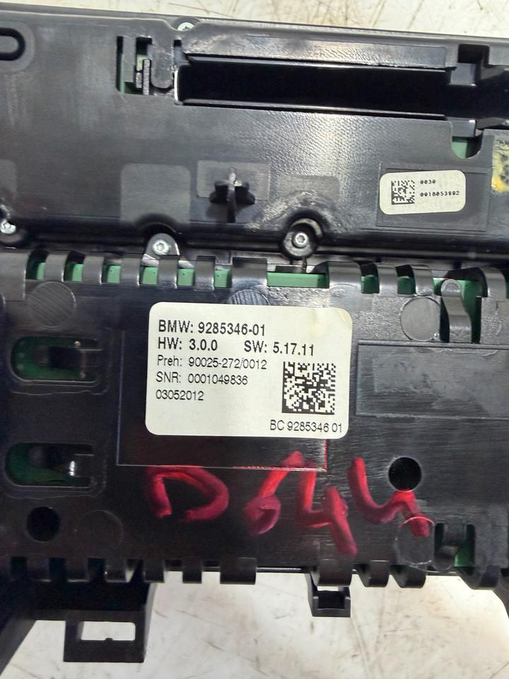 BMW 6er F06 F12 F13 Carbon Klimabedienteil Sitzheizung 9285346 – Bild 7