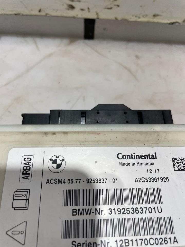 BMW 6er F06 F12 F13 Steuergerät Sicherheitsmodul Modul 9253637 – Bild 4